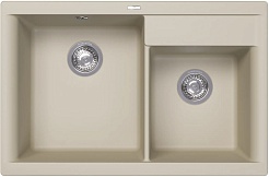 Florentina Мойка кухонная Касси 780 шампань – фотография-1