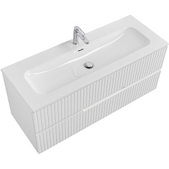 Cezares Тумба с раковиной Duet 120 подвесная CZR-8073-120 bianco lucido – фотография-3