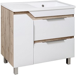 Runo Тумба для умывальника Родос 85 L – фотография-1