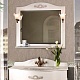 Водолей Зеркало для ванной "Виктория 110" белое – фотография-8