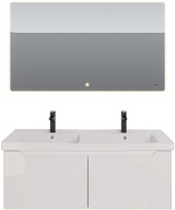Dreja Мебель для ванной W 125 подвесная белая