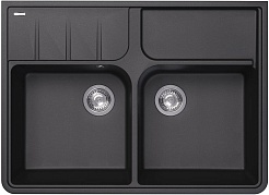 Florentina Мойка кухонная Вилладжио 900 антрацит – фотография-1