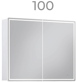Vigo Зеркальный шкаф Geometry Comfort 1000 с бесконтактным выключателем – фотография-10