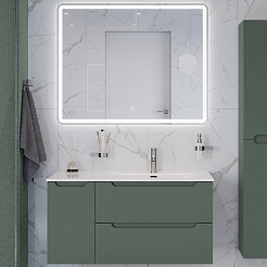 BelBagno Мебель для ванной Etna 100 R подвесная еловая матовая – фотография-1