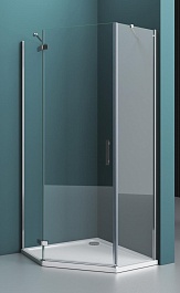 BelBagno Душевой уголок Kraft 100/100 KRAFT-P-1-100-C-Cr-L стекло прозрачное – фотография-1