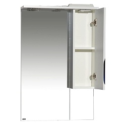 Misty Зеркало-шкаф Престиж 70 R белый/серебряная патина – фотография-4