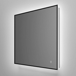 Vincea Зеркало 80x60 VLM-3VN800B с ореольной подсветкой черное – фотография-2