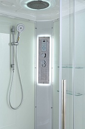 Avacan Душевая кабина 100/100 K2010LED прозрачная – фотография-2