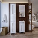 Бриклаер Мебель для ванной Бали 40 светлая лиственница/белая – картинка-32