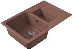 Dr. Gans Мойка кухонная Кардинал 760 К терракота – фотография-2