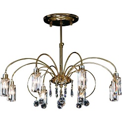  Люстра "Ice Spirit WL61301-8CKG" потолочная – фотография-1