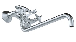 Mixline Смеситель для ванны и раковины 1/2 керамический ML30-021 "Classic" – фотография-2