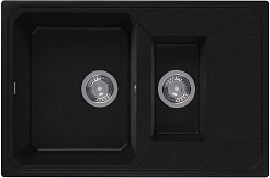 Dr. Gans Мойка кухонная Кардинал 760 К черная – фотография-1