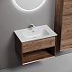 Sancos Тумба с раковиной Marmi 1.0 70 дуб чарльстон раковина CN7007 – фотография-9