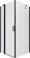 Triton Душевой уголок Йота-Блэк 90/90 Щ0000054032