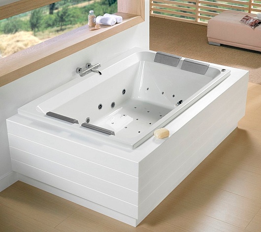 Riho Подголовник для ванны AH 15 Olivia silver – фотография-2