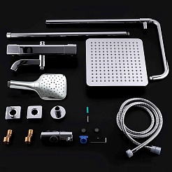 Gappo Душевая стойка G91 G2491 хром – фотография-2