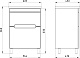ASB-Mebel Тумба под раковину Вита 60 белая – фотография-8