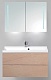 BelBagno Тумба с раковиной REGINA 1000 Rosso Basalto – фотография-9