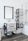 Sanflor Мебель для ванной Бруклин 60 подвесная бетон пайн экзотик/черный муар – фотография-17