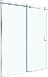 BelBagno Душевая дверь в нишу Soft Close-2 SOFT_CLOSE-2-BF-1-160-C-Cr 160x200 профиль хром стекло прозрачное – фотография-1