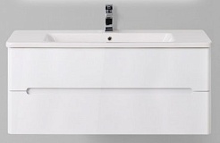 BelBagno Тумба с раковиной LUXURY 1050 Bianco Laccato Lucido, URBAN – фотография-1