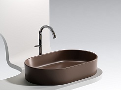 Ceramicanova Мебельная раковина Element 60 CN6048MDB тёмно-коричневый матовый – фотография-8