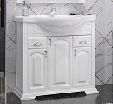 Opadiris Тумба с раковиной Риспекто 85 белая 1.WH11.0.265