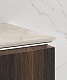 Vincea Тумба с бежевой столешницей и раковиной Luxe 140 L подвесная натуральный орех – фотография-13