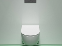 Ceramicanova Подвесной унитаз Modena Rimless CN6063MW белый матовый – фотография-6