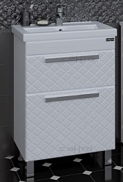 СанТа Тумба с раковиной Калипсо 60 NEW – фотография-1