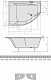 Alpen Акриловая ванна Tanya 160x120 L – картинка-6