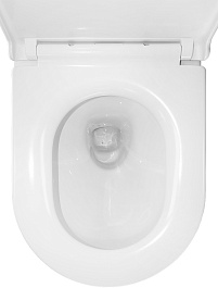 Azario Унитаз подвесной Bonelle AZ-2801E безободковый белый – фотография-11