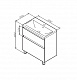 Am.Pm Мебель для ванной X-Joy 80 белый глянец, напольная – фотография-20