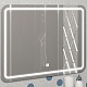 Opadiris Мебель для ванной Элеганс 80 с зеркалом подвесная белая матовая – фотография-18
