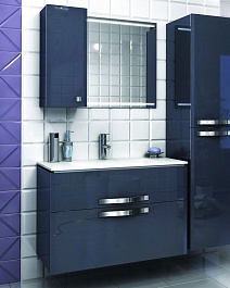  Мебель для ванной Nota 90 серая – фотография-1