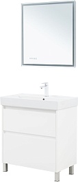 Aquanet Тумба с раковиной Nova Lite 2.0 75 белая – фотография-14