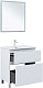 Aquanet Тумба с раковиной Алвита New 70 Flat белая матовая – фотография-36