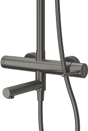 Cezares Душевая система RELAX-CVD-GM оружейная сталь – фотография-4