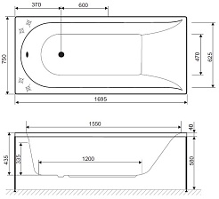 Am.Pm Панель фронтальная для ванны Inspire 170х75 – фотография-3