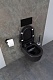 Allen Brau Унитаз подвесной Priority 4.31002.31 чёрный матовый с крышкой 4.31004.31 – фотография-50