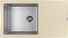 Florentina Мойка кухонная Комби 860 шампань