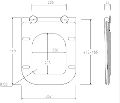 Allen Brau Унитаз подвесной Liberty 4.33011.20 белый с крышкой 4.33015.20 – фотография-24
