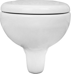 Azario Унитаз подвесной Stella AZ-VT005+AZ-VT005sc белый – фотография-5