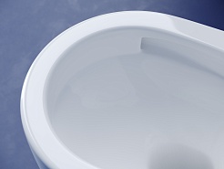 Ceramicanova Подвесной унитаз Metropol Торнадо CN4002T безободковый белый – фотография-6