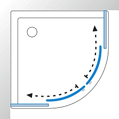Triton Душевая кабина Вельвет 90/90 Б Щ0000065753 – фотография-8