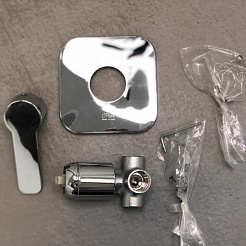 Paini Смеситель для ванны Arena 92CR690FT1LMKM встраиваемый, хром – фотография-4