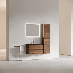 Sancos Тумба с раковиной Libra 80 дуб чарльстон раковина Element 81 CN7005MB – фотография-3