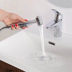 BelBagno Смеситель для раковины Due DUE-LVM/HGN-CRM-W0 хром – фотография-5