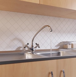 Mixline Смеситель для кухни 1/2 ML30-03 "Classic" хром – фотография-4